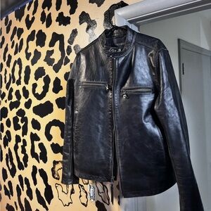 Banana Republic Leather Jacket - New Without Tags